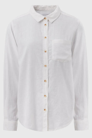 Ex Store Off White Linen Shirt