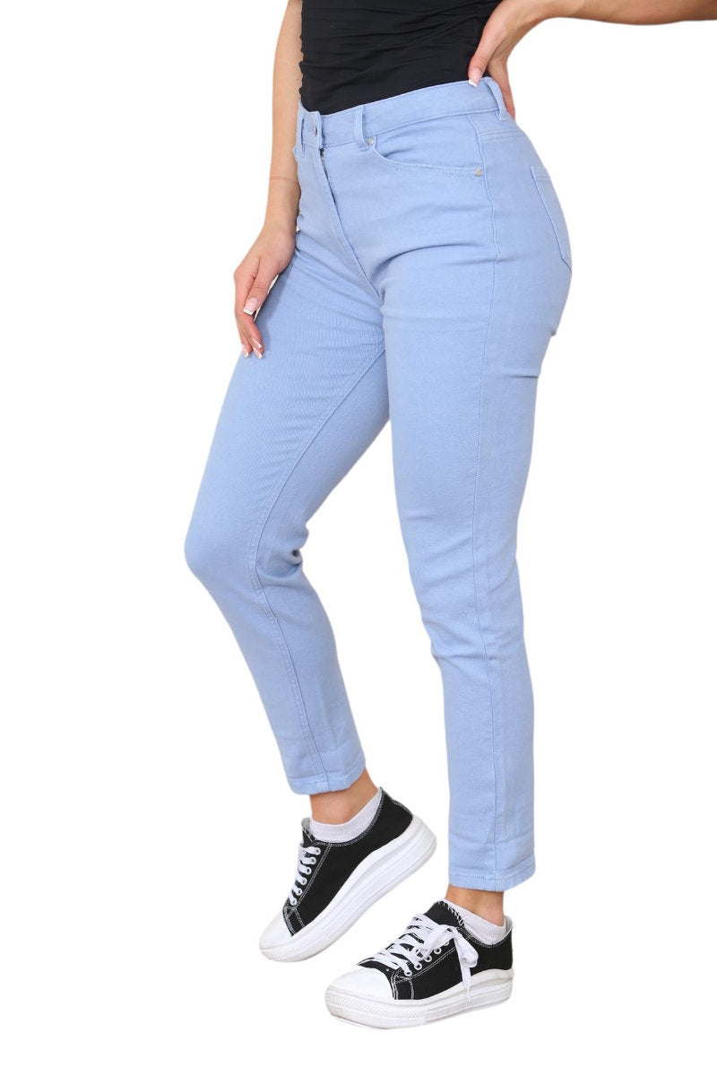 Ex-M&C0 Sky Blue Denim Mom Jeans