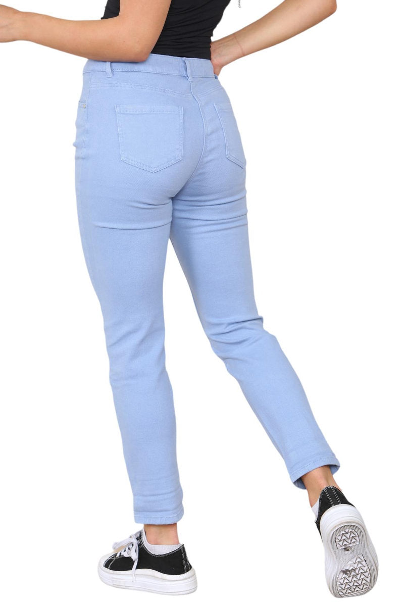 Ex-M&C0 Sky Blue Denim Mom Jeans