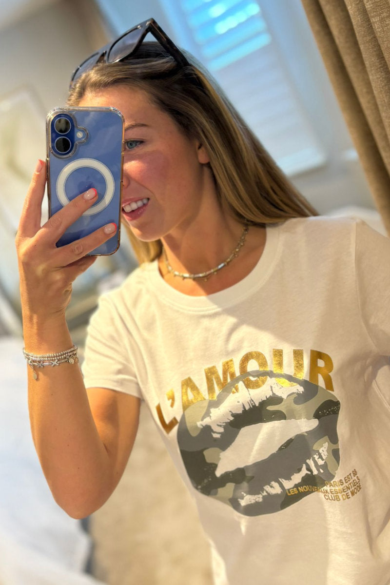 Paramour L'Amour Lips Printed Tee - Multiple Colours