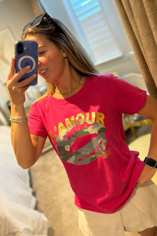 Paramour L'Amour Lips Printed Tee - Multiple Colours
