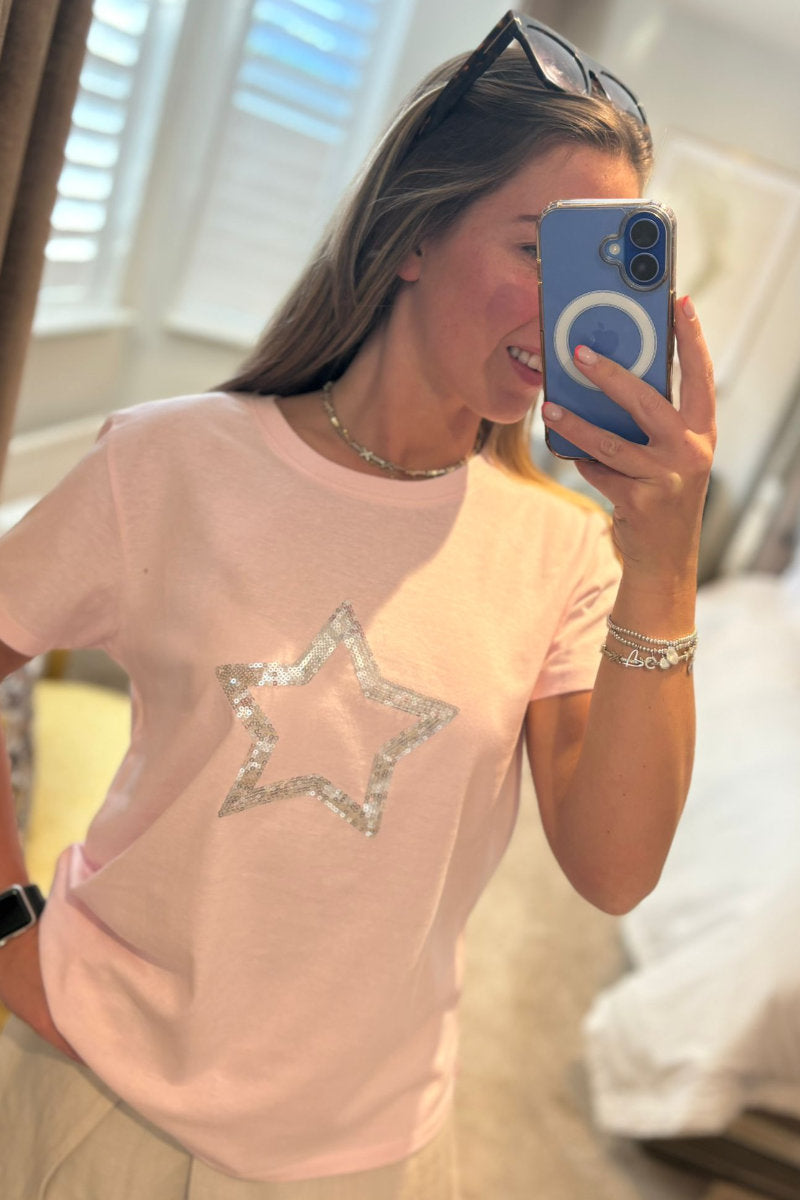 Paramour Sequin Star T-Shirt - Multiple Colours