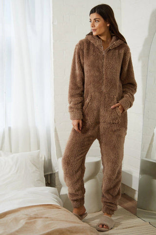 Ex-Threadbare Ladies Soft Touch Dora Teddy Onesie