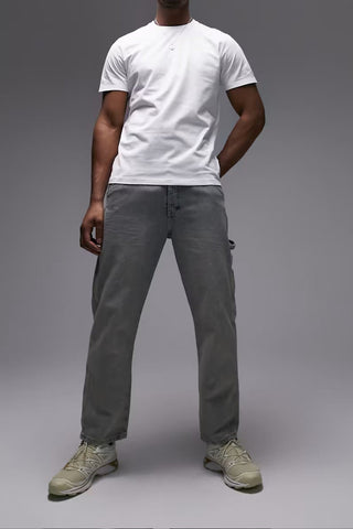 Topman 100% Cotton White T-shirt