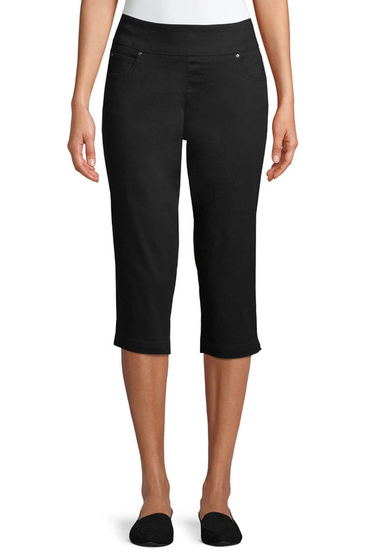 Time and Tru Black Crop 3/4 Jeans