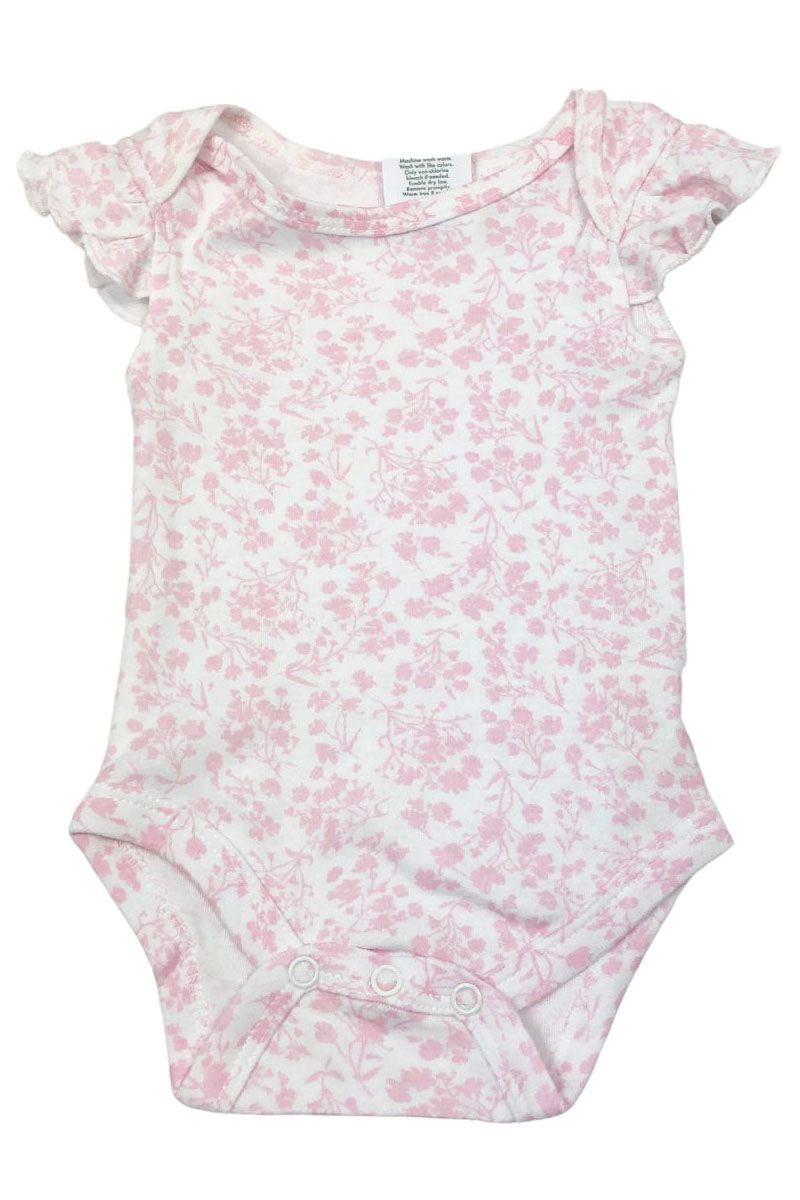 Laura Ashley Pink Pretty Baby Pack 3 Bodysuits/Vests