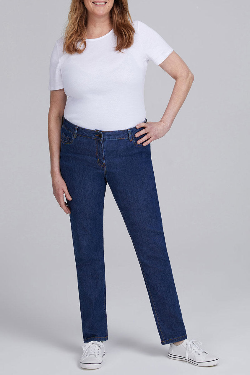 Famous Store Ladies Straight Leg Jeans