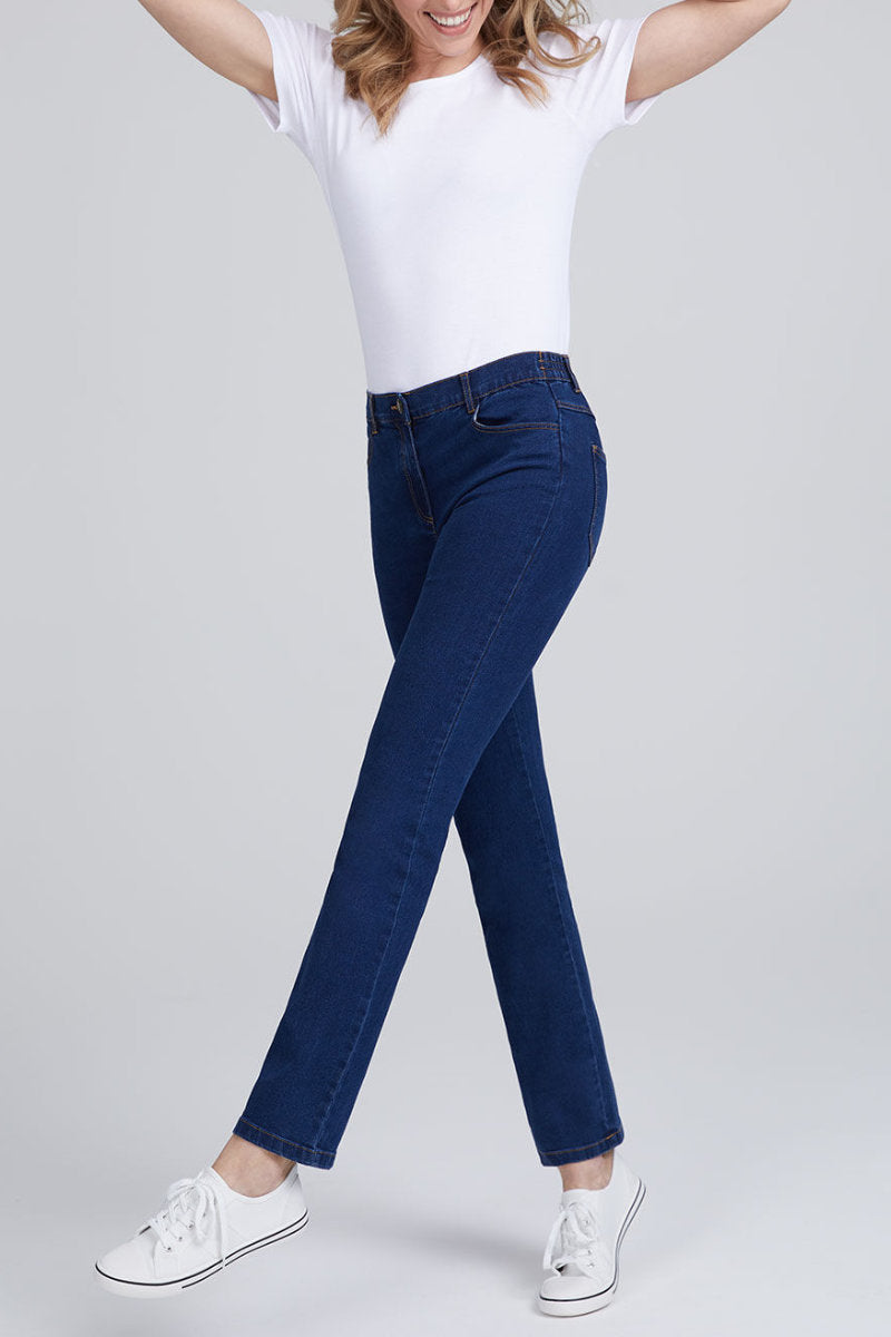 Famous Store Ladies Straight Leg Jeans