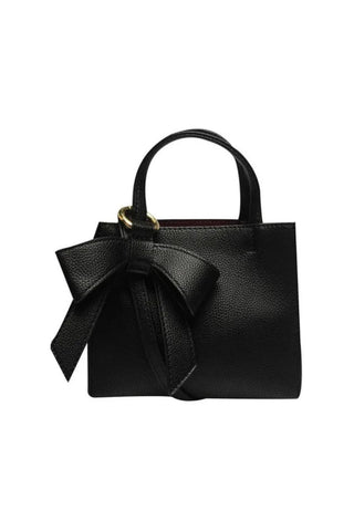 Therapy London Joy Mini Tote Bag in Black