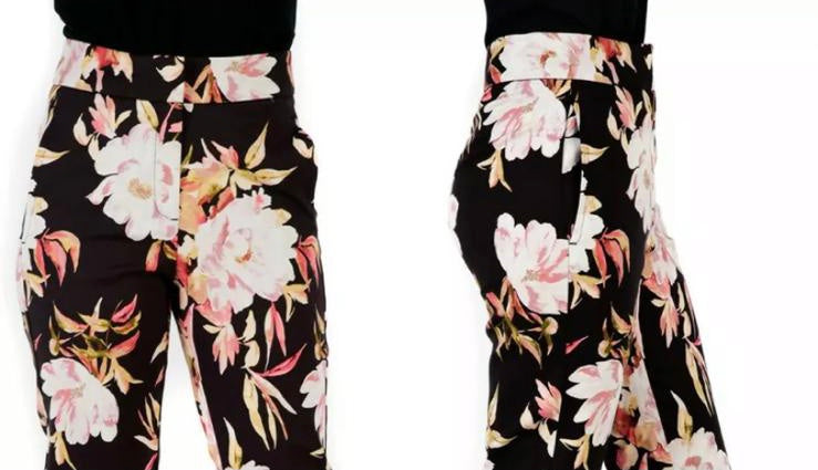 Famous Store Floral Trousers