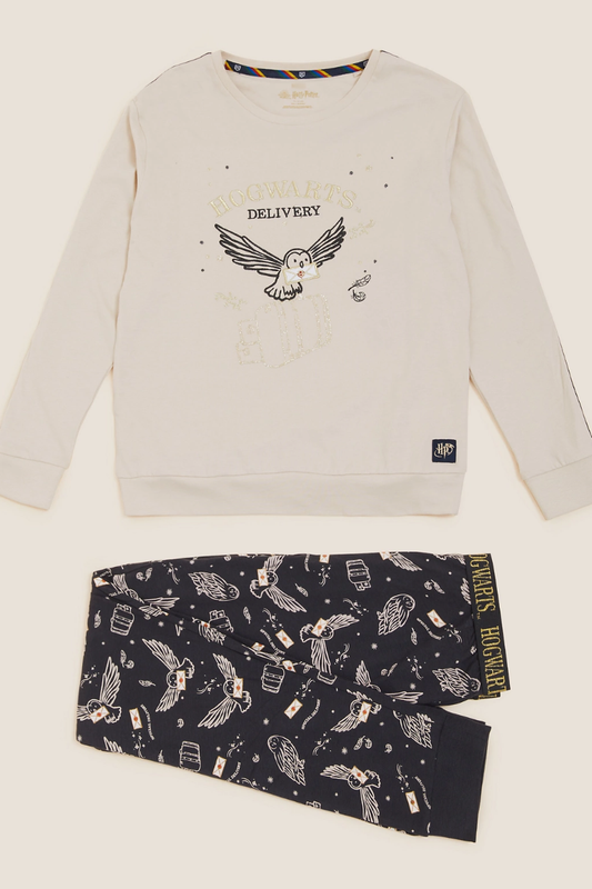 Famous Store Harry Potter™ Pure Cotton Hedwig Pyjamas