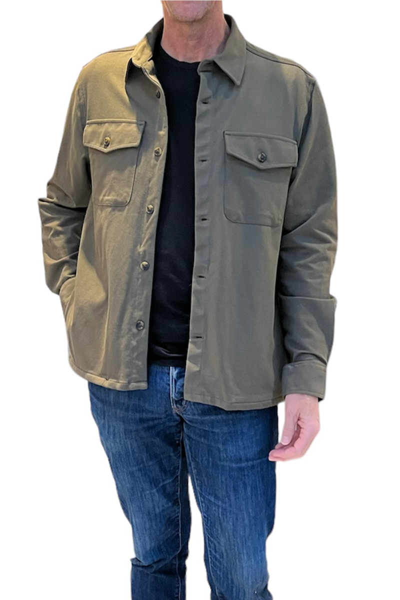 Men's Khaki Overshirt