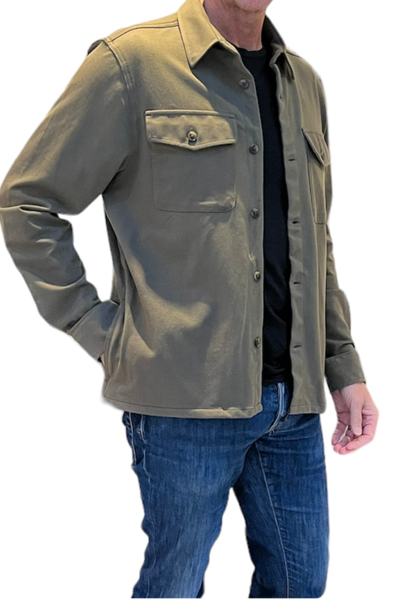 Men's Khaki Overshirt