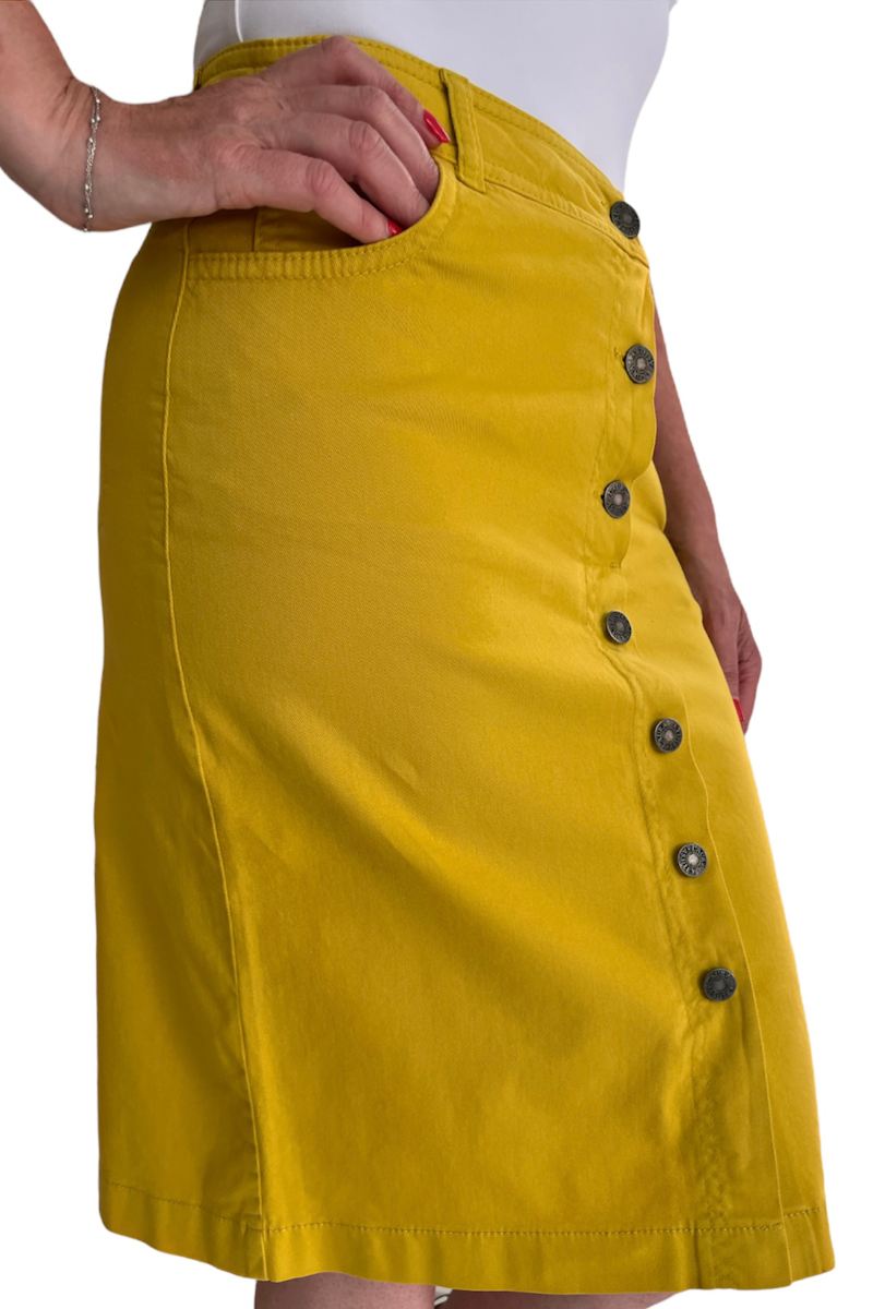 Laura Ashley Saffron Denim Skirt