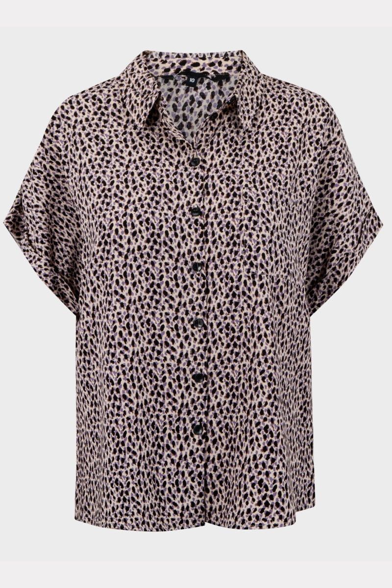 Ex-Store Leopard Spot Blouse – Shush