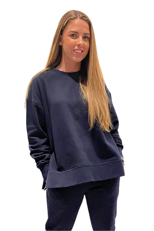 Ex-Store Navy Ladies Sweatshirt