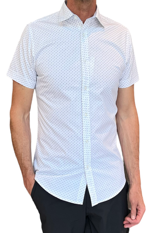 Men's Printed Short Sleeved Shirt
