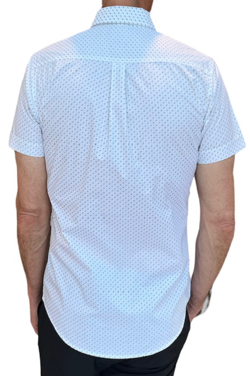 Men's Printed Short Sleeved Shirt