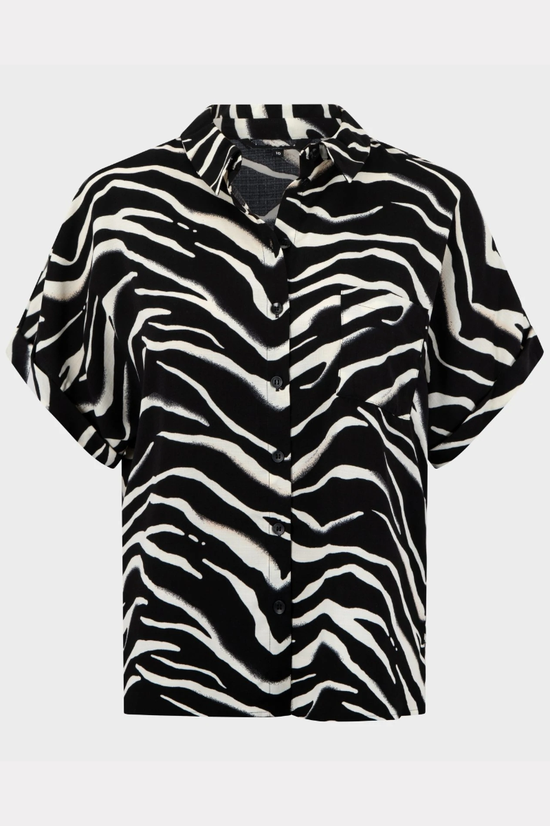 Ex-Store Zebra Print Blouse