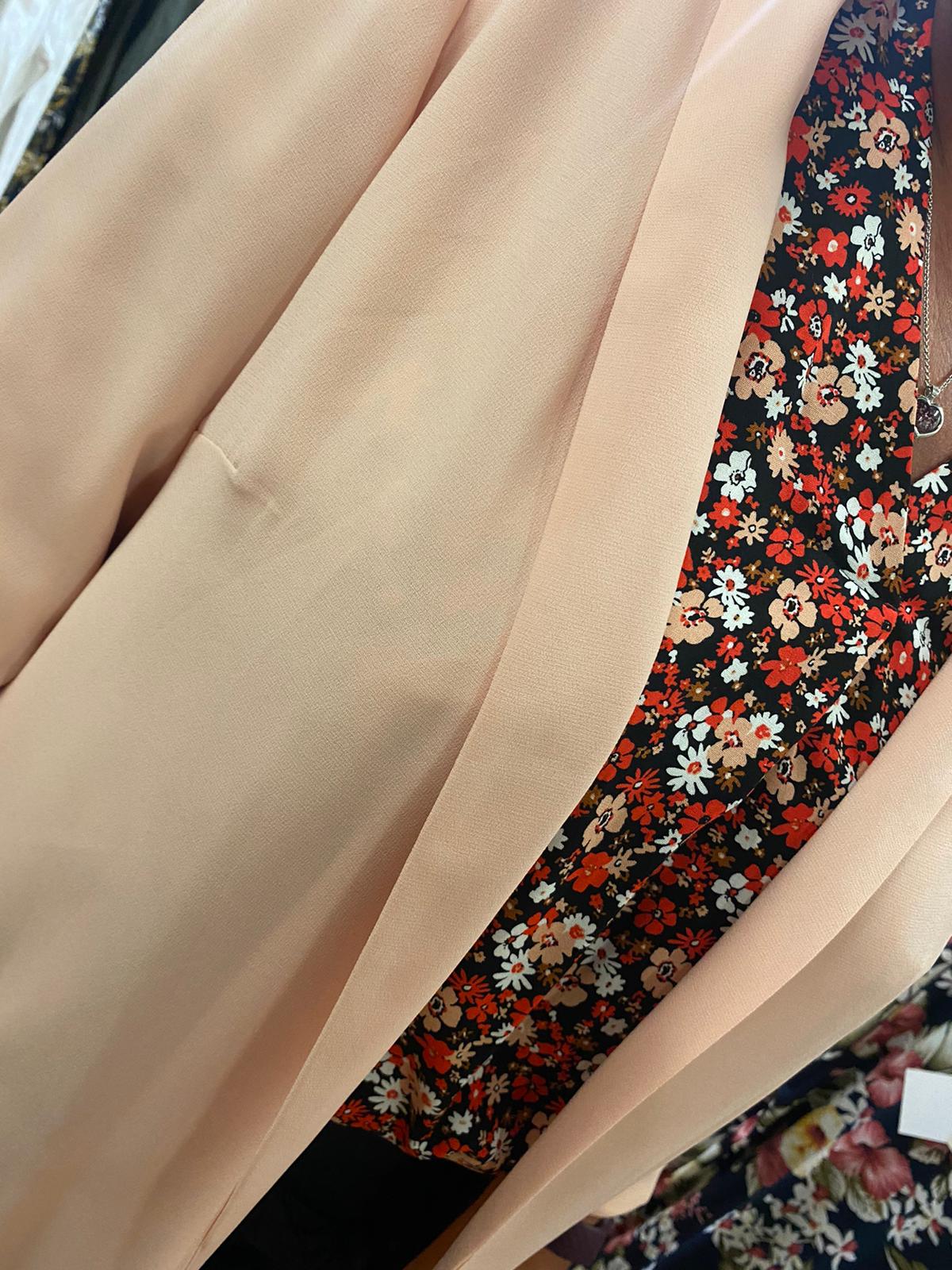 Ladies blush blazer best sale