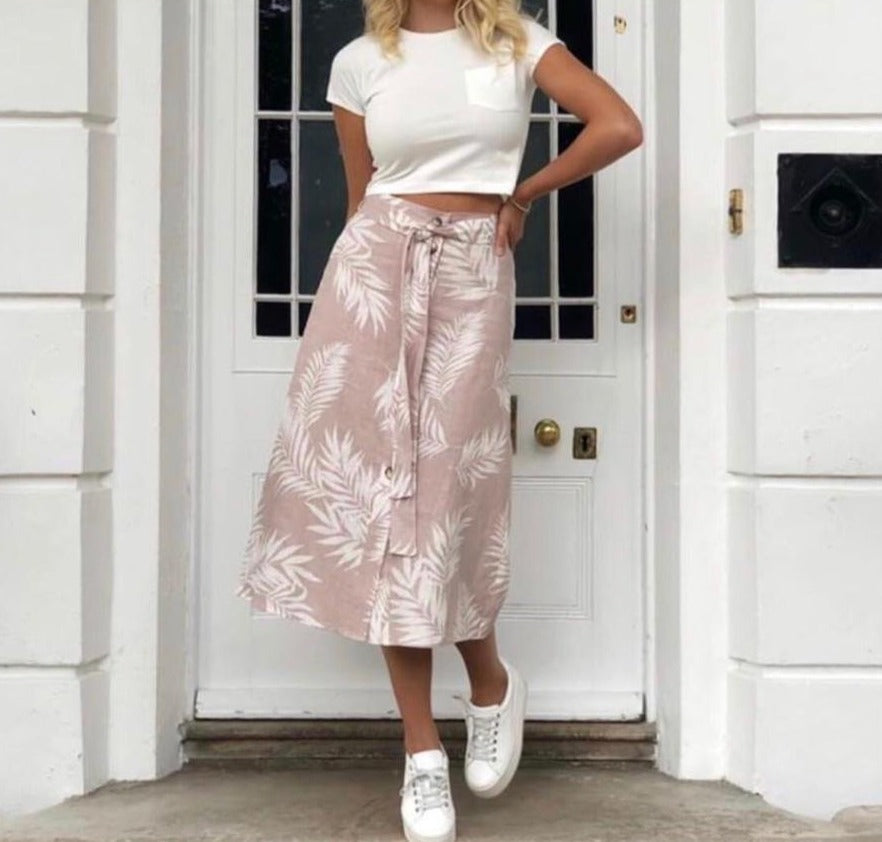 Floaty floral midi top skirt